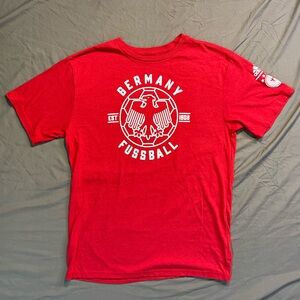 2017 adidas Germany Fussball Eagle Graphic Tee Small